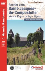 topo guide GR65 Le Puy Aubrac Conques Figeac